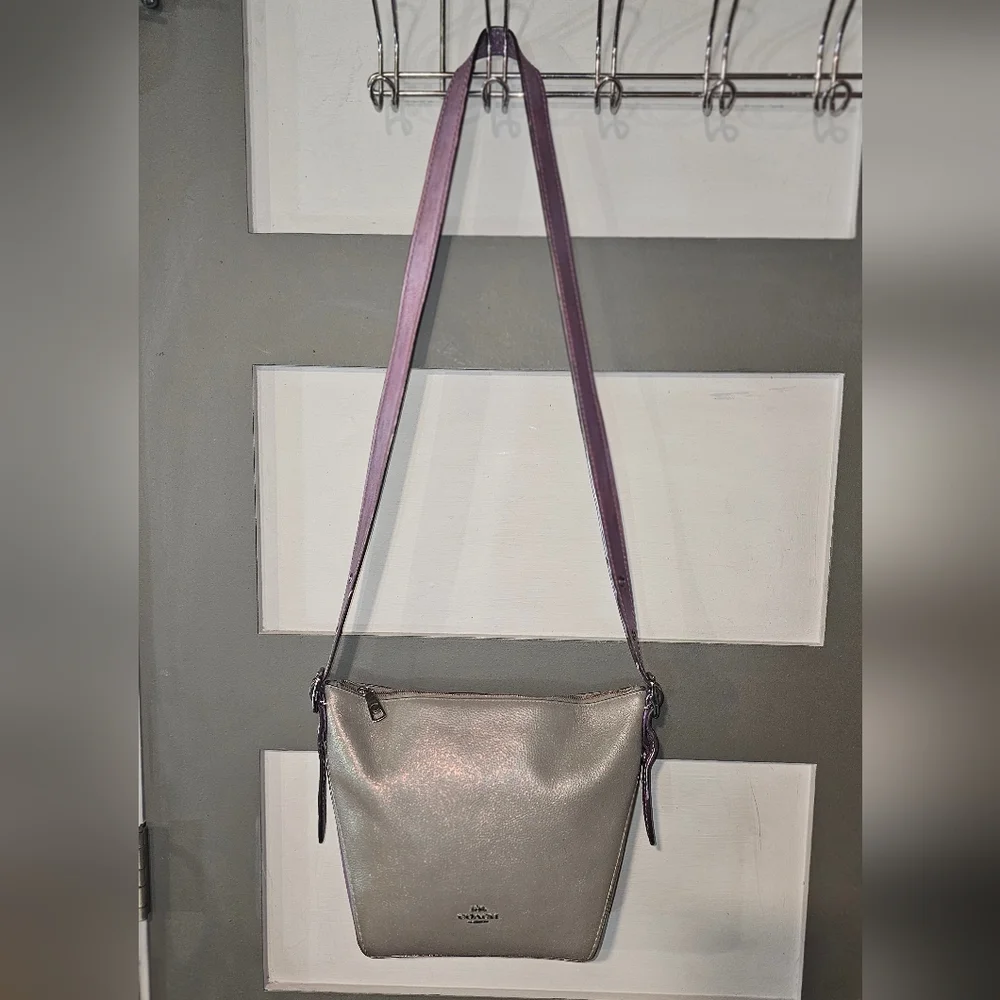 ✨️HOST PICK✨️Coach Leather Dufflette Crossbody  ~ 1 OF A KIND! - Picture 11 of 13
